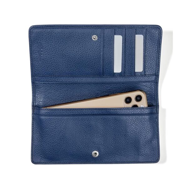 French Blue Interlock Rockmore Wallet - Image 3