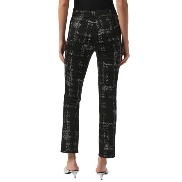 Jacquard Plaid Print Pull-On Pant - Image 2