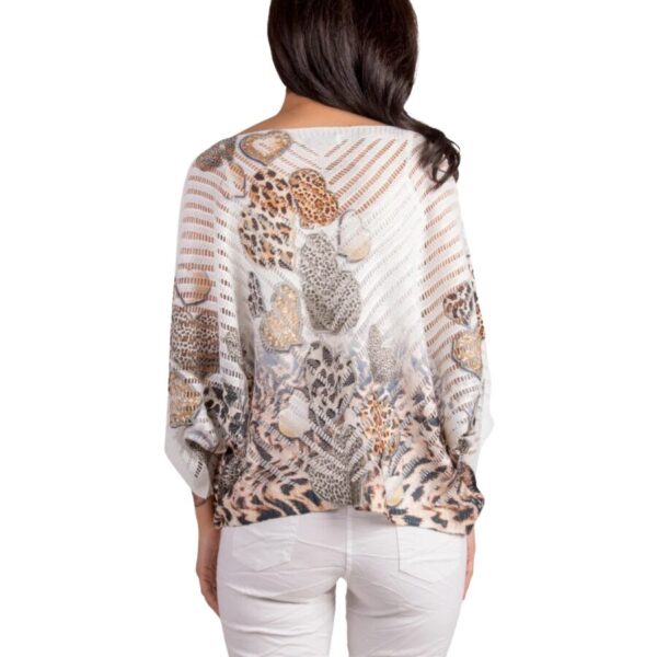 Untamed Heart Knit Sweater - White - Image 2