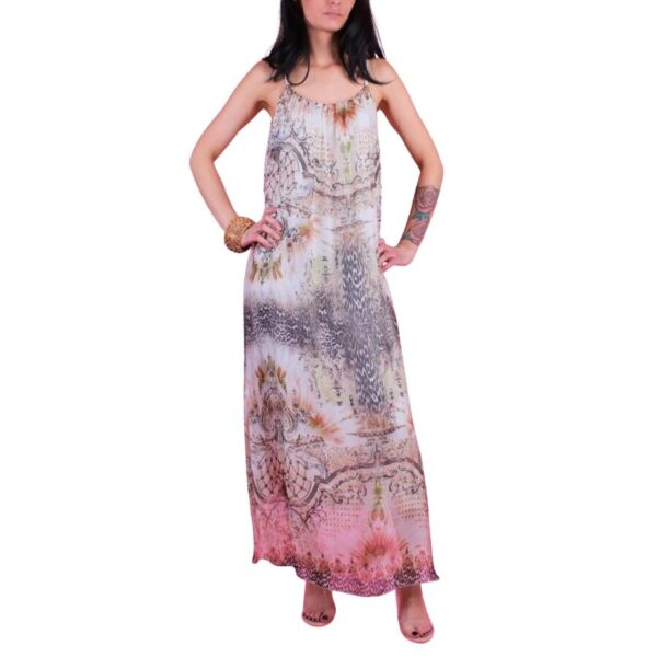 Venus Maxi Dress - Beige
