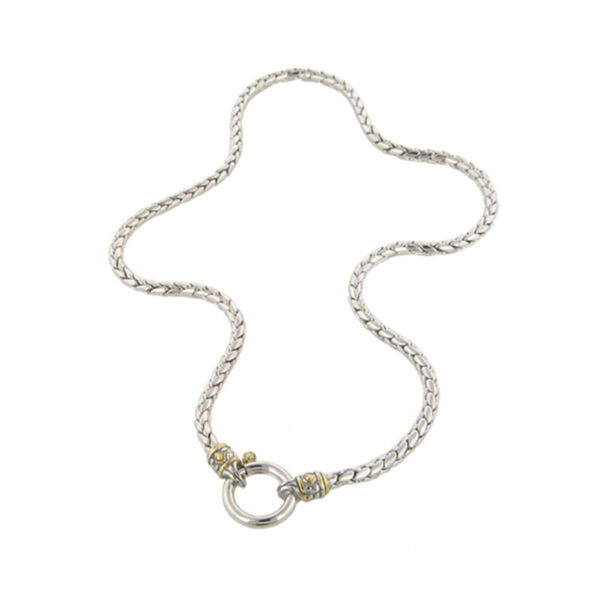 17" Spring Ring Chain Necklace