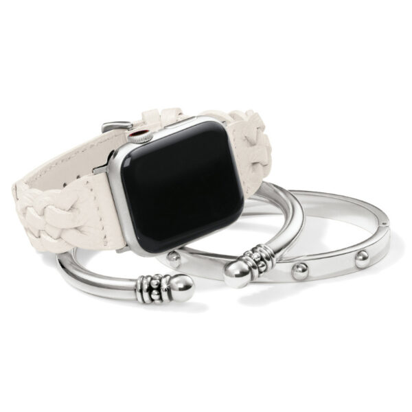 Sutton Braided Leather Watch Band - Image 2