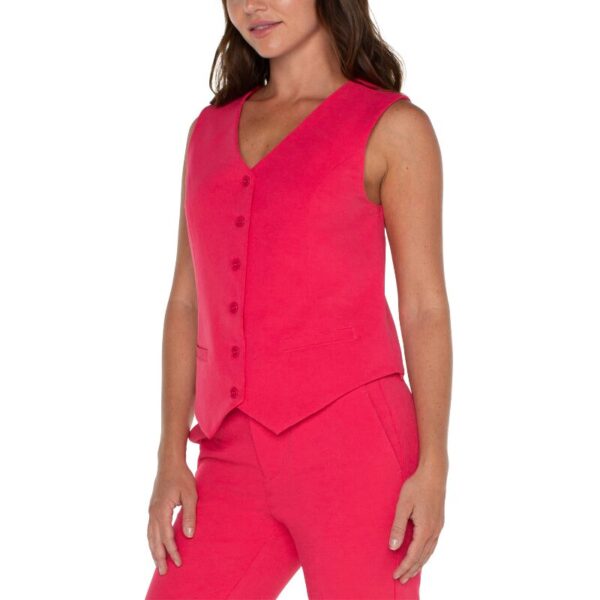 Vest With Welt Pockets - Image 3