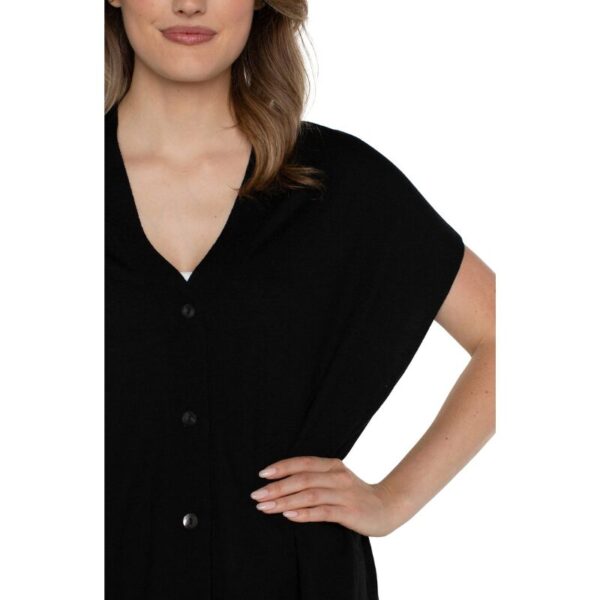 Button Front Dolman Cardigan Sweater - Image 2