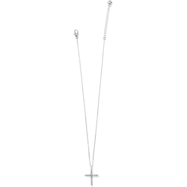 Color Drops Cross Necklace - Image 2